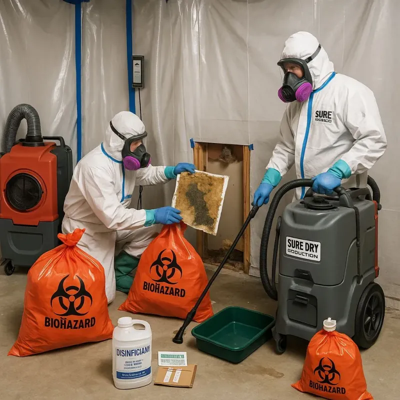 Contaminated Water Handling Protocols process in Pioneer Village, KY